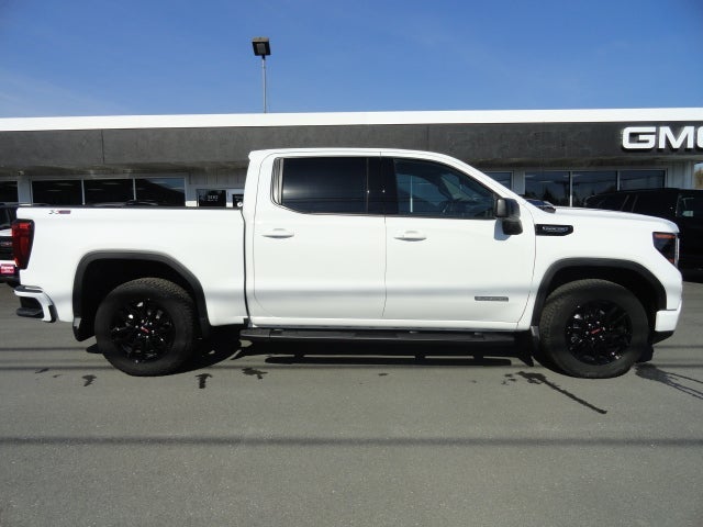 2026 GMC Sierra 1500 Elevation in Summit White — front three-quarter view